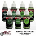 Army Painter Flexible Triad Plus: Deep Greens Paint Set Army Painter