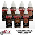 Army Painter Flexible Triad: Ruddy Browns Paint Set Army Painter