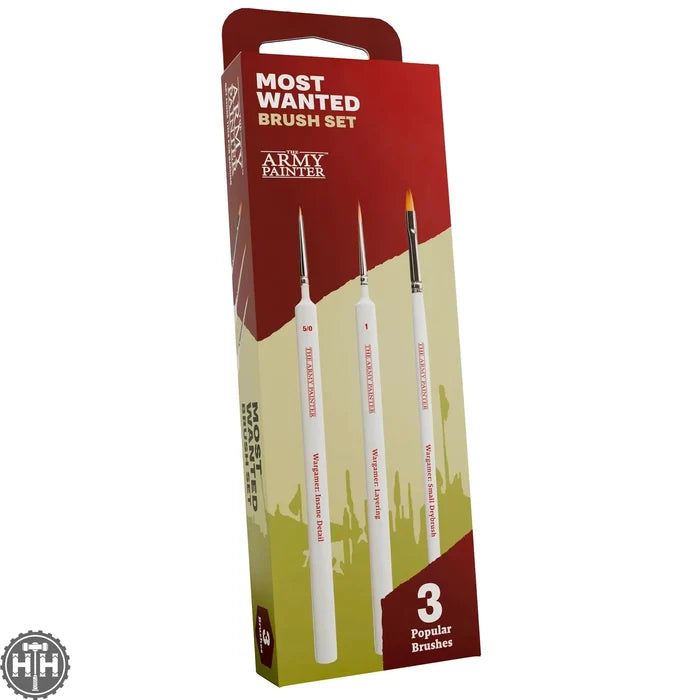 Army Painter Most Wanted Brush Set (2025) Army Painter Brushes Army Painter