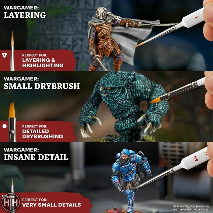 Army Painter Most Wanted Brush Set (2025) Army Painter Brushes Army Painter