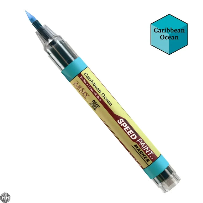 Army Painter Speedpaint Marker - Caribbean Ocean Speedpaint Army Painter