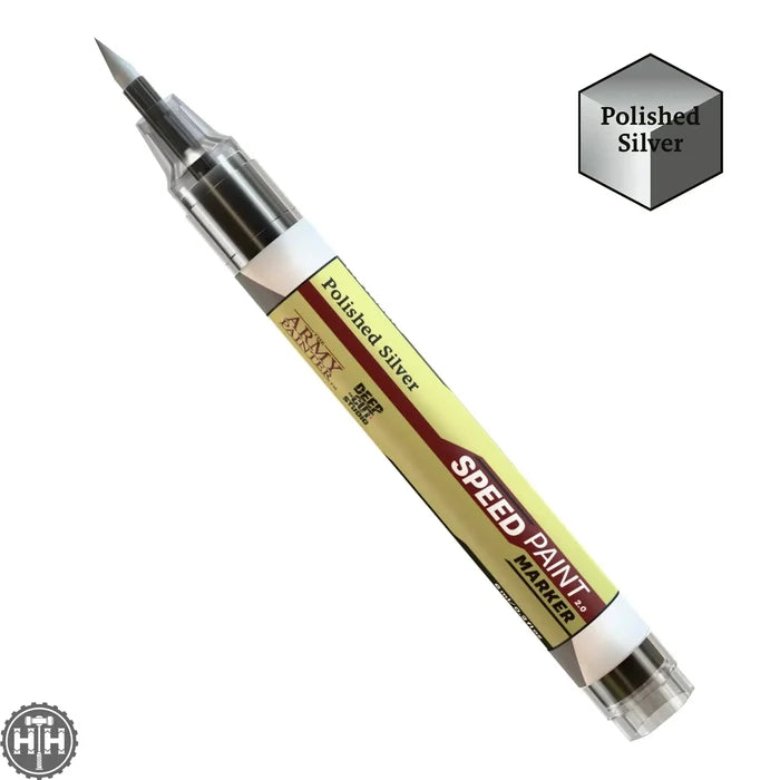 Army Painter Speedpaint Marker - Polished Silver Speedpaint Army Painter