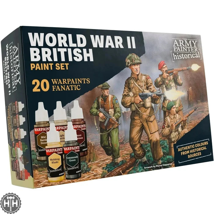Army Painter Warpaints Fanatic: World War II British Warpaints Fanatic Set Army Painter