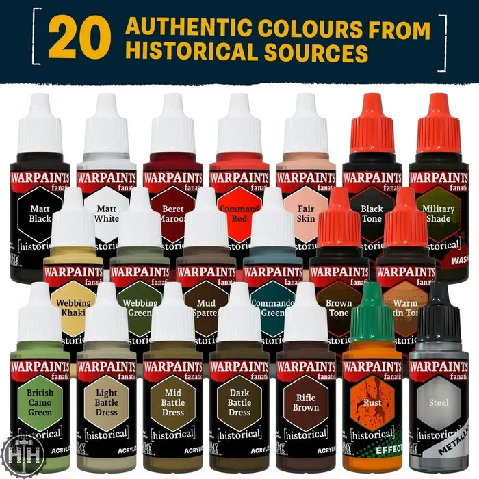 Army Painter Warpaints Fanatic: World War II British Warpaints Fanatic Set Army Painter