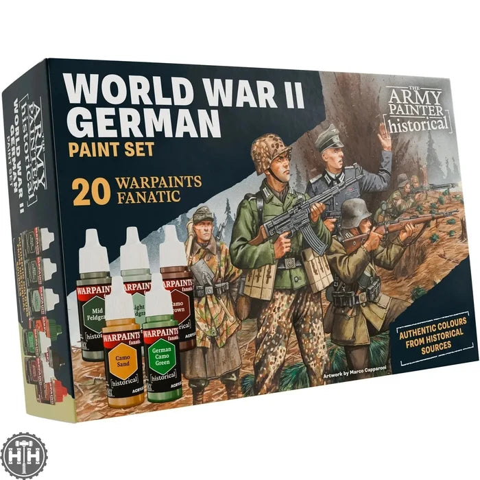 Army Painter Warpaints Fanatic: World War II German Warpaints Fanatic Set Army Painter
