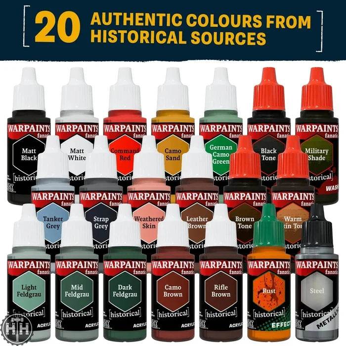 Army Painter Warpaints Fanatic: World War II German Warpaints Fanatic Set Army Painter