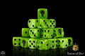 Baron Of Dice: 16mm D6 Day Of The Dead, Skull 25pcs 16mm D6 Designs Baron of Dice