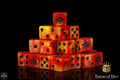 Baron Of Dice: 16mm D6 Fire Demon 25pcs 16mm D6 Designs Baron of Dice