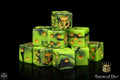 Baron Of Dice: 16mm D6, Flaming Drake Gold Dice 25pcs 16mm D6 Designs Baron of Dice