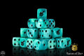 Baron Of Dice: 16mm D6 Ghost 25pcs 16mm D6 Designs Baron of Dice