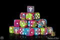 Baron Of Dice: 16mm D6, Hyperfleet Dice 25pcs 16mm D6 Designs Baron of Dice