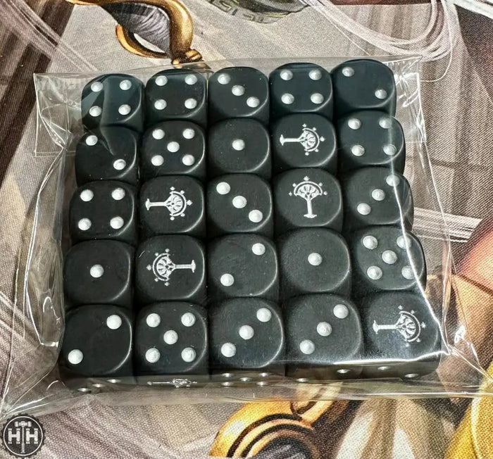 Baron Of Dice: 16mm D6 Island Kingdom 25pcs 16mm D6 Designs Baron of Dice