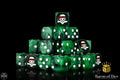 Baron Of Dice: 16mm D6 Jungle Fighters 25pcs 16mm D6 Designs Baron of Dice
