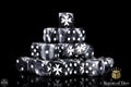 Baron Of Dice: 16mm D6 Knight Templars, Black 25pcs 16mm D6 Designs Baron of Dice