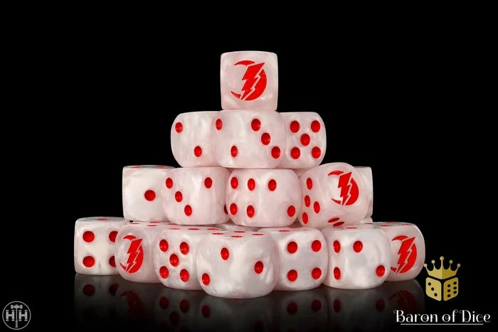 Baron Of Dice: 16mm D6, Star Hunter Dice 25pcs 16mm D6 Designs Baron of Dice