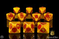 Baron Of Dice: Superhero Collection, Nuclear Reactor D8 Dice Set 10pcs Superhero Collection Baron of Dice