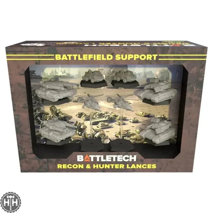 BATTLETECH: Mercenaries Forcepack, Battlefield Support - Recon & Hunter Lances BATTLETECH Catalyst Game Labs