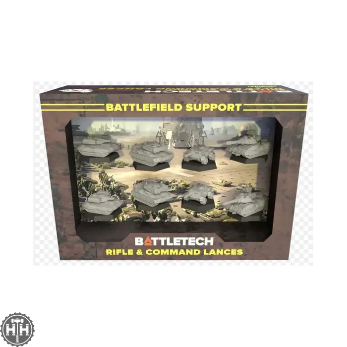 BATTLETECH: Mercenaries Forcepack, Battlefield Support - Rifle & Command Lances BATTLETECH Catalyst Game Labs