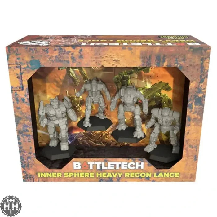 BATTLETECH: Mercenaries Forcepack, Inner Sphere - Heavy Recon Lance BATTLETECH Catalyst Game Labs