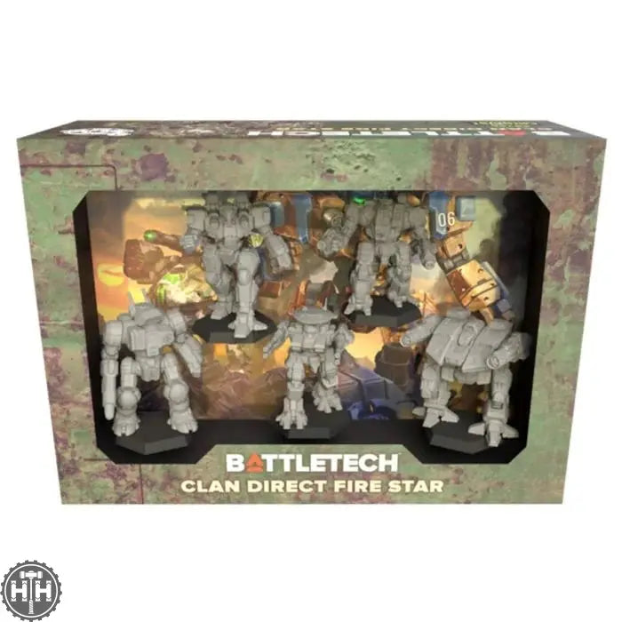 BATTLETECH: Mercenaries Forcepack, The Clans - Direct Fire Star BATTLETECH Catalyst Game Labs