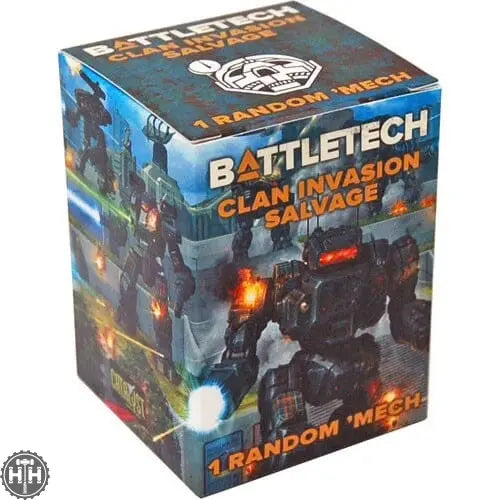 BATTLETECH: Salvage Boxes - Clan Invasion (BattleMechs) BATTLETECH Catalyst Game Labs