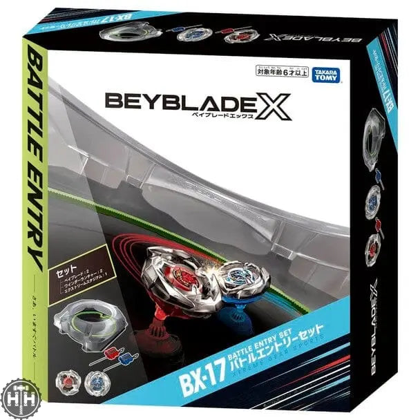 Beyblade X 'Battle Entry Set' w/ Stadium BX-17 Beyblade Takara Tomy