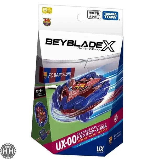 Beyblade X Bxg-18 Fc Barcelona Dranbuster Starter Set Beyblade Takara Tomy