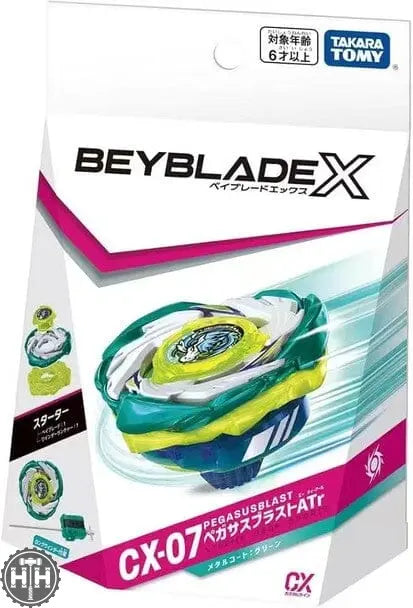 Beyblade X Cx-07 Starter Pegasus Blast Beyblade Takara Tomy