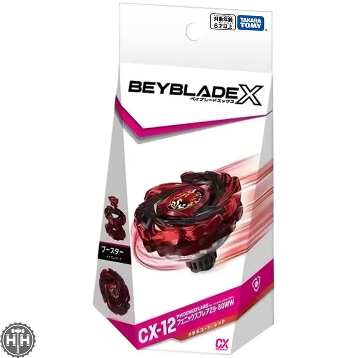 Beyblade X Cx-12 Booster Phoenix Flare Beyblade Takara Tomy