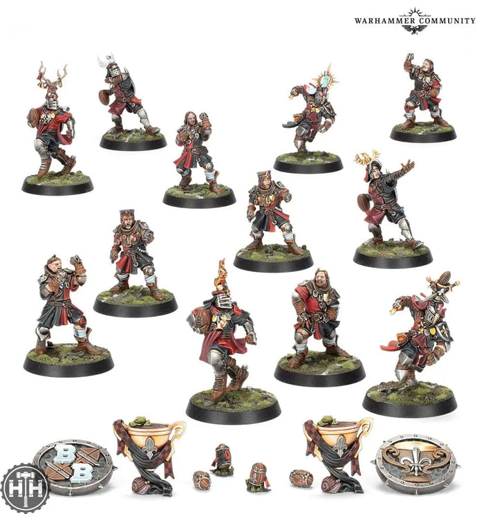Blood Bowl: Bretonnian Team - The Brionne Barons Blood Bowl Games Workshop