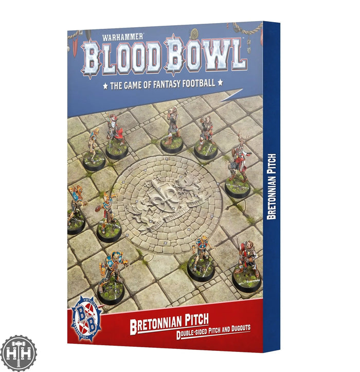Blood Bowl: Bretonnian Team Pitch & Dugouts Blood Bowl Games Workshop