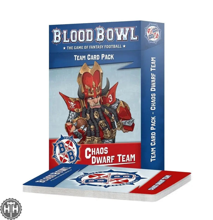 Blood Bowl: Chaos Dwarf Cards Blood Bowl Games Workshop
