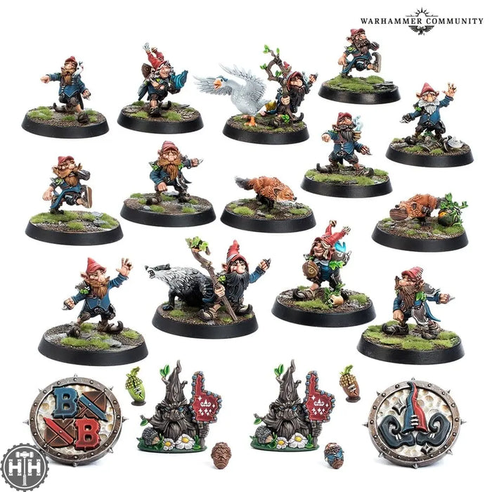 Blood Bowl: Gnome Team - Glimdwarrow Groundhogs Blood Bowl Games Workshop