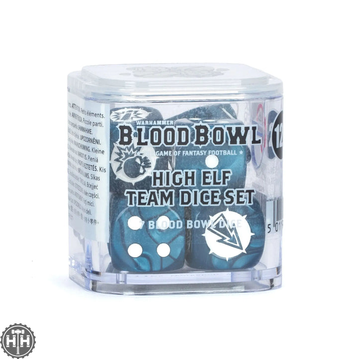 Blood Bowl: High Elf Team Dice Set Games Workshop