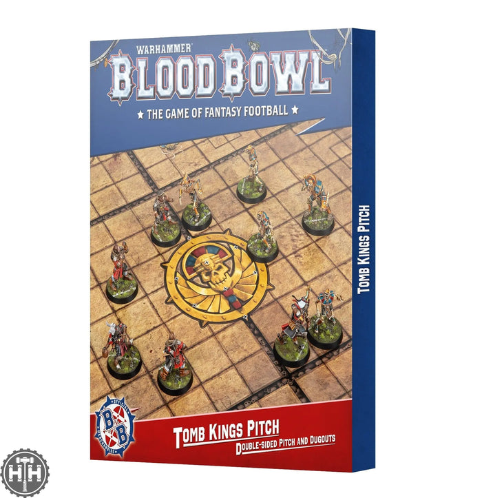 Blood Bowl: Tomb Kings Team Pitch & Dugouts Blood Bowl Games Workshop