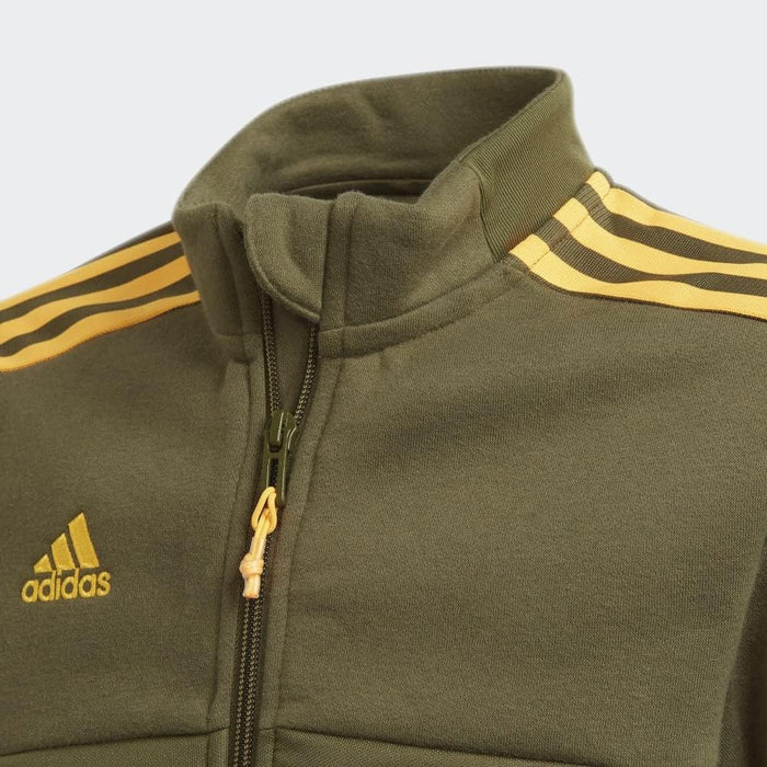 adidas Boy's Tiro Track Jacket Winterized Focus Olive