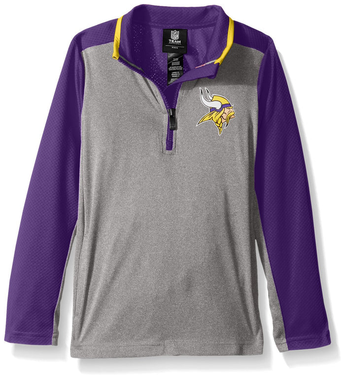 Buccaneers Boys 4-7 "matrix" 1/4 Zip Top