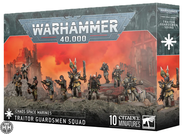 Chaos Space Marines: Traitor Guardsmen Squad Games Workshop