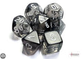 Chessex Translucent Smoke/white Polyhedral 7-Die Set 7-Die Set Chessex