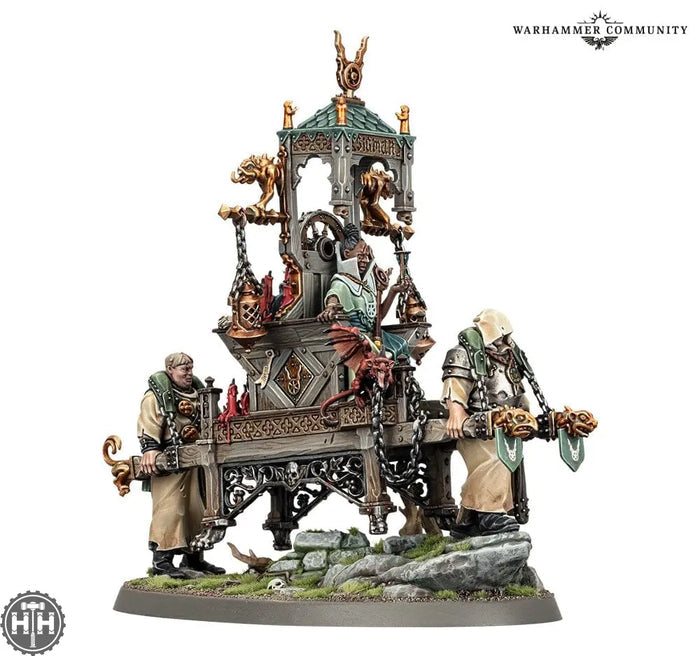 Cities of Sigmar: Pontifex Zenestra, Matriarch of The Great Wheel Cities of Sigmar Games Workshop