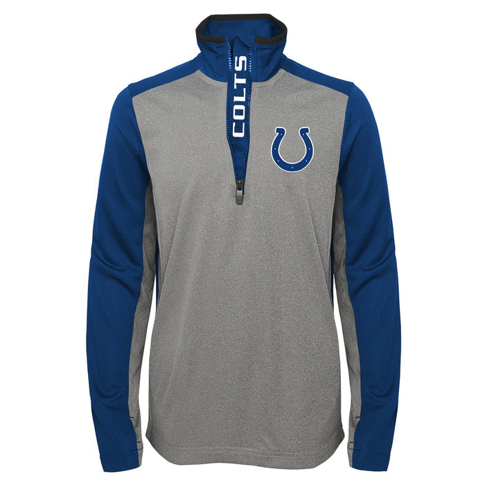 Colts Boys 8-20 "matrix" 1/4 Zip Top
