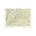 Vintage map of The Cotswolds on a white background