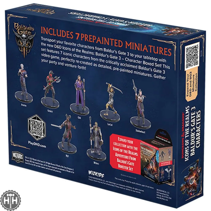 D&D Baldur's Gate 3 - Character Boxed Set D&D RPG Miniatures WizKids