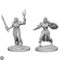 D&D Elf Female Fighter D&D RPG Miniatures WizKids