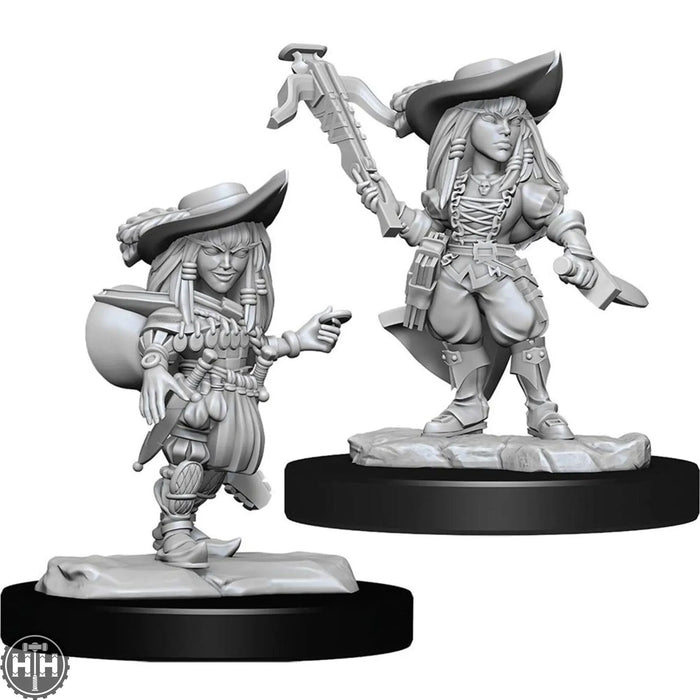 D&D Gnome Bard Female D&D RPG Miniatures WizKids