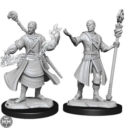 D&D Half-Elf Wizard Male D&D RPG Miniatures WizKids