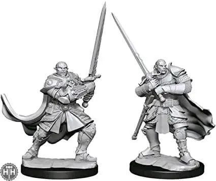 D&D Half-Orc Paladin Male D&D RPG Miniatures WizKids