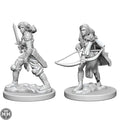 D&D Human Female Fighter D&D RPG Miniatures WizKids