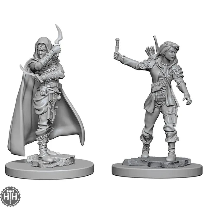 D&D Human Female Rouge D&D RPG Miniatures WizKids