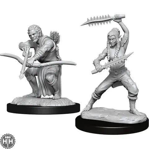 D&D Shifter Wildhunt Ranger Male D&D RPG Miniatures WizKids